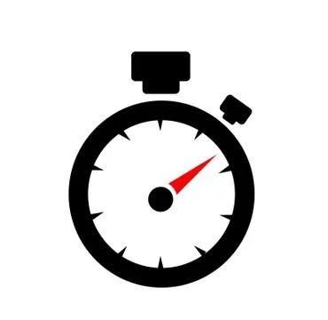 Speedometer. abstract symbol of speed Stock Illustration
