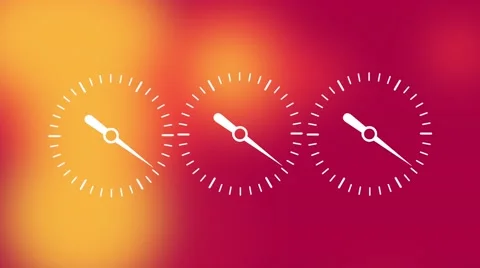 Speedometer  acceleration Stock Footage 40540840