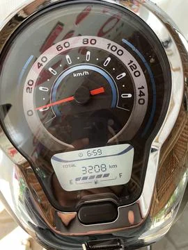 Speedometer color black Stock Photos