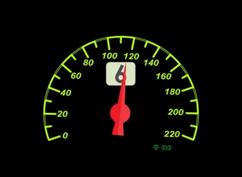 Speedometer of the dashboard of the car 動画素材 161976748