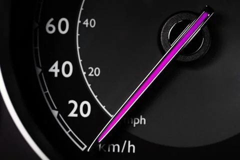 Speedometer detail Stock Photos