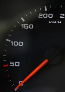 Speedometer detail Stock Photos