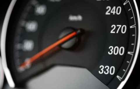Speedometer detail Stock Photos