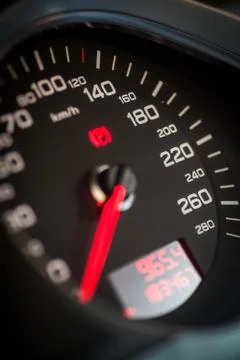Speedometer detail Stock Photos