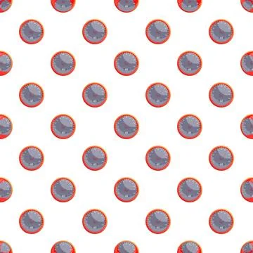 Speedometer dials creating a seamless pattern background 스톡 일러스트