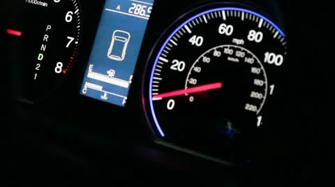 Speedometer Stock Footage 20436154