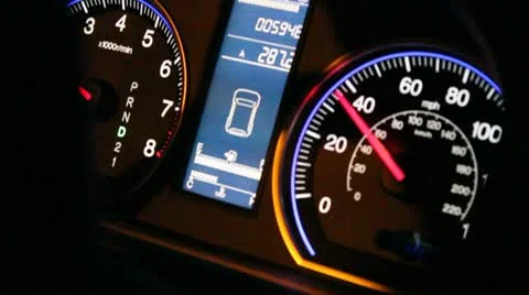 Speedometer Video stock 20436310