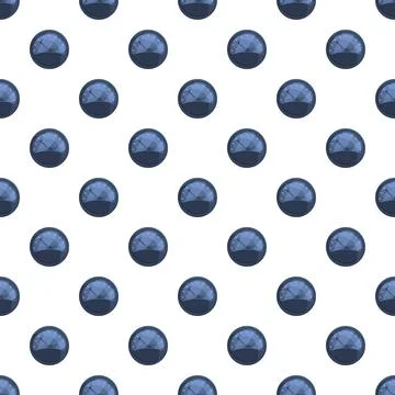 Speedometer gauge meter seamless repeating pattern background Stock Illustration