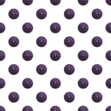 Speedometer gauge repeating seamless pattern design Stock Illustration