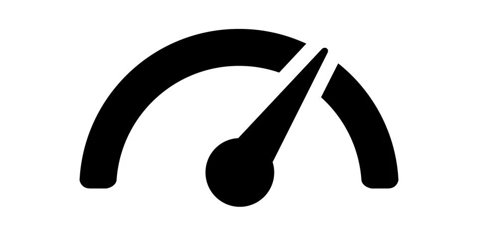 Speedometer icon Stock Illustration