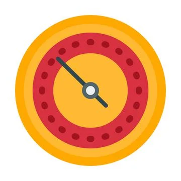 Speedometer icon or Indicator Stock Illustration