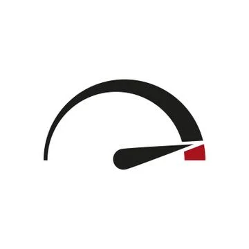 Speedometer. icon. vector design Stock Illustration