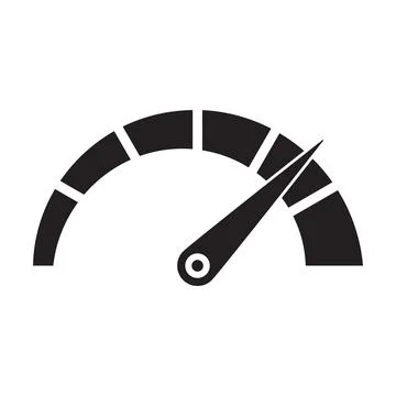 Speedometer icon vector for graphic design, logo, website, social media, mobi Stock Illustration