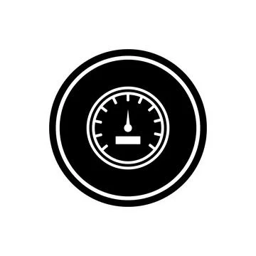 Speedometer icon vector Stock Illustration
