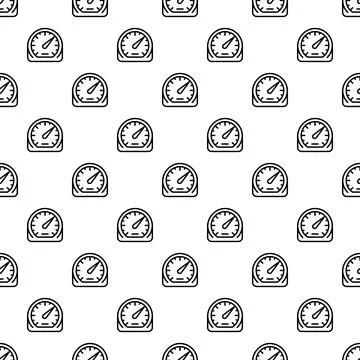 Speedometer icons seamless pattern creating a background Stockillustratie