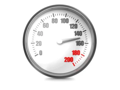 Speedometer Stock Illustration