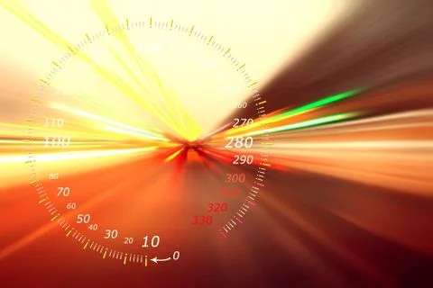 Speedometer Stock Illustration