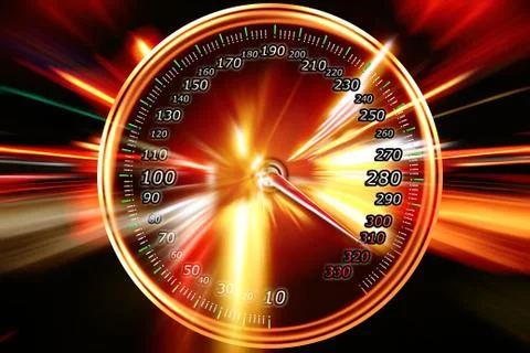 Speedometer Stock Illustration