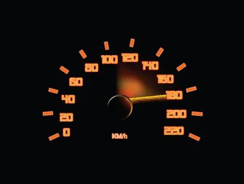 Speedometer 스톡 일러스트