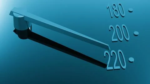 Speedometer Stock Illustration