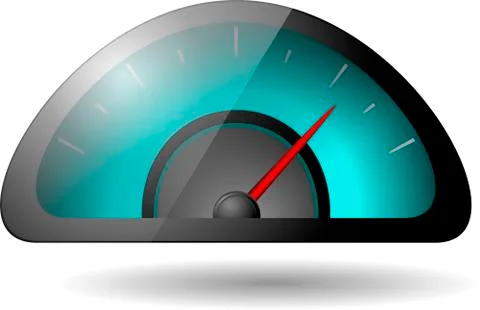 Speedometer Stock Illustration