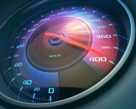 Speedometer Stock Illustration