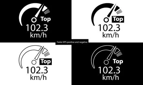 Speedometer Stock Illustration
