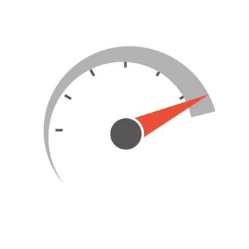 Speedometer Stock Illustration