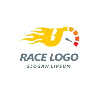 Speedometer logo icon vector illustration eps10. Isolated badge speedo flat d Illustrazione stock