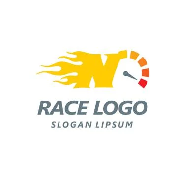 Speedometer logo icon vector illustration eps10. Isolated badge speedo flat d Illustrazione stock