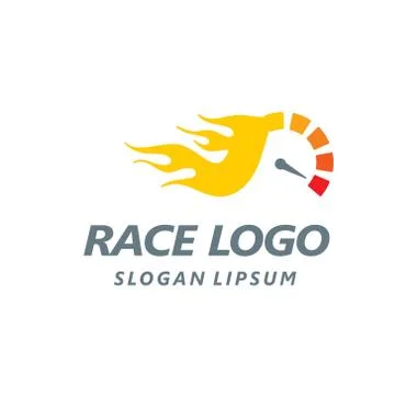 Speedometer logo icon vector illustration eps10. Isolated badge speedo flat d Stock Illustration
