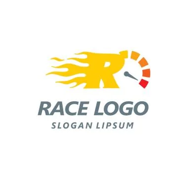 Speedometer logo icon vector illustration eps10. Isolated badge speedo flat d Stock Illustration