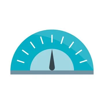 Speedometer measure timer Stock Illustration
