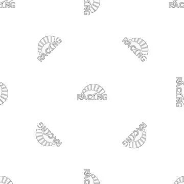 Speedometer pattern seamless Stock Illustration