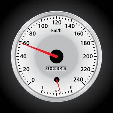 Speedometer vector car speedometer for you design Copyright: xZoonar.com/S... 스톡 사진
