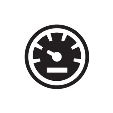 Speedometers vector icons Stock Illustration