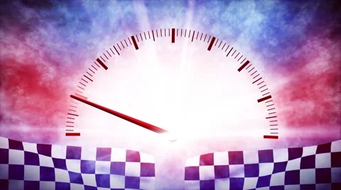 Speedometr on maximum level, fastest speed, max power, need for speed Stock Footage 52146021