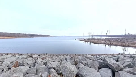 Speedup going through riverside 動画素材 294886644