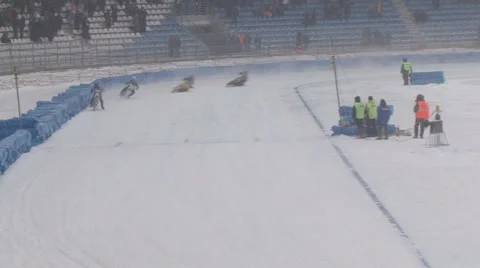Speedway Stock Footage 1086043