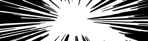 Speedy abstract lines exploding outwards from center motion graphic. Stock-Footage 340456031