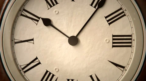Speedy Clock. Time Countdown Minutes Stock Footage 43018234