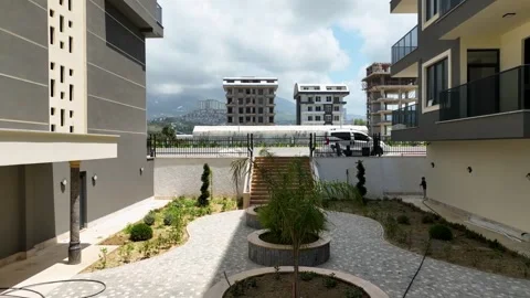 Speedy Progress: Aerial View of Quality Construction Projects Stock Footage 243185531