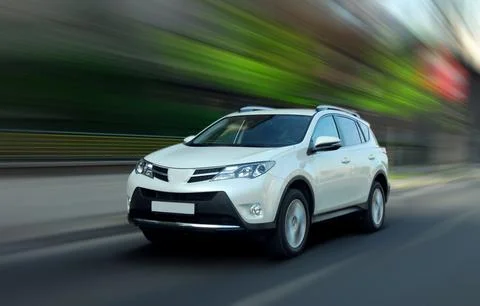 Speedy SUV Stock Photos