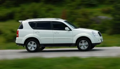 Speedy SUV Stock Photos