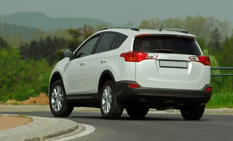Speedy SUV 库存照片