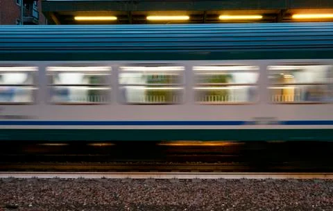 Speedy train Stock Photos