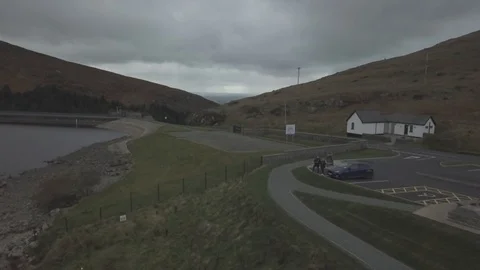 Spelga Dam Co Down Stock Footage 108681759