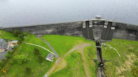 Spelga Dam Stock Footage 243028485