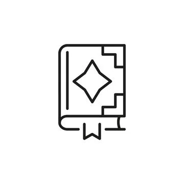 Spell Book Icon Stock Illustration