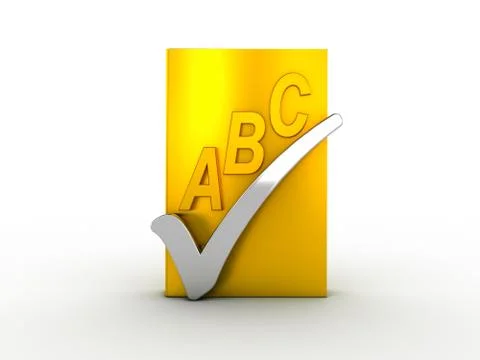 Spell check icon Stock Illustration